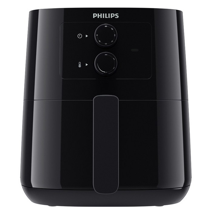 필립스 컴팩트 에어프라이어 아날로그, HD9200/90, 블랙