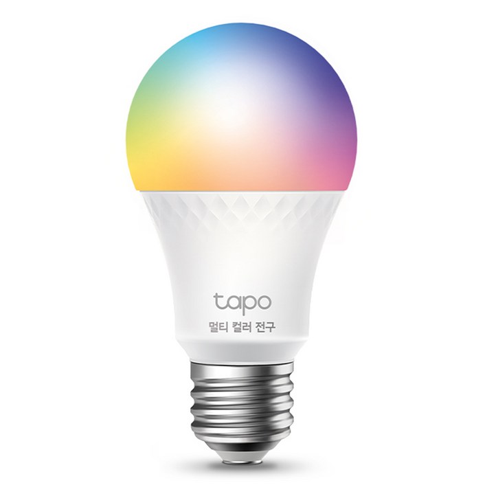 타포 스마트 멀티 컬러 전구 8.6W Tapo L535E, 기타색, 1개 타포 스마트 멀티 컬러 전구 8.6W Tapo L535E, 기타색, 1개
