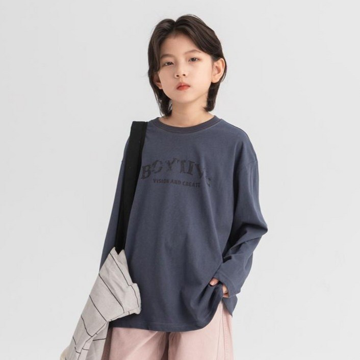 보이티브 보티 레터링 티셔츠 V1101