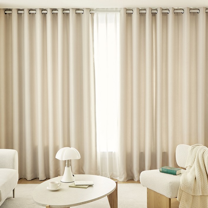 데코원 제이드2 아일렛 암막 커튼 2p