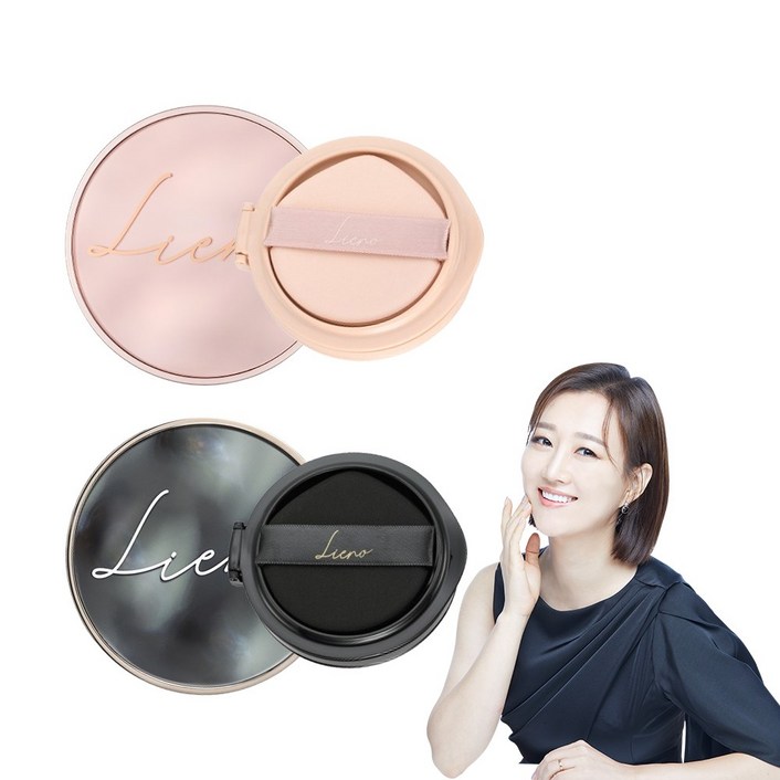리에노 장윤정 V핏 커버쿠션 본품리필, 1세트, 21호 리에노 장윤정 V핏 커버쿠션 본품리필, 1세트, 21호