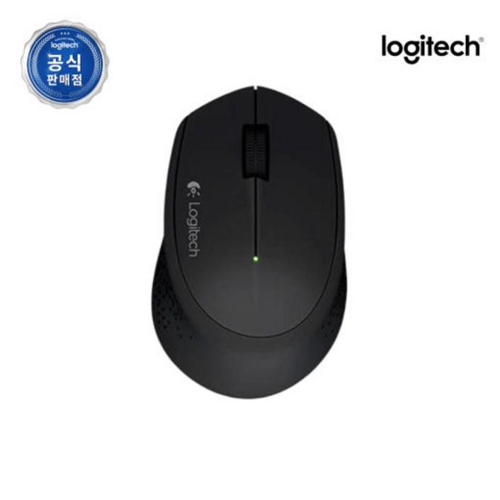 로지텍 무선마우스 M280, 블랙, m280