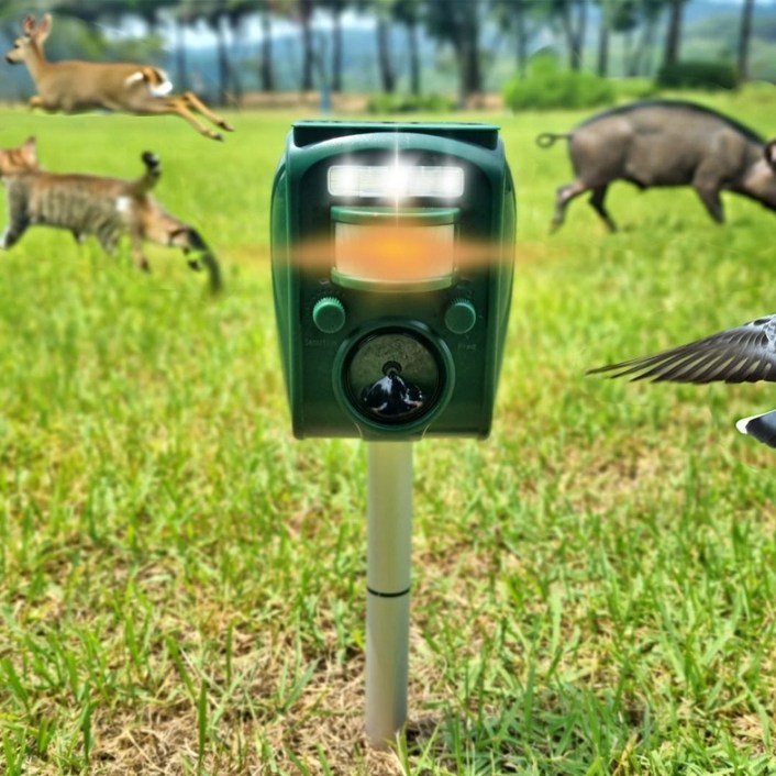 멧돼지 퇴치기 태양광 반영구 야생동물 퇴치