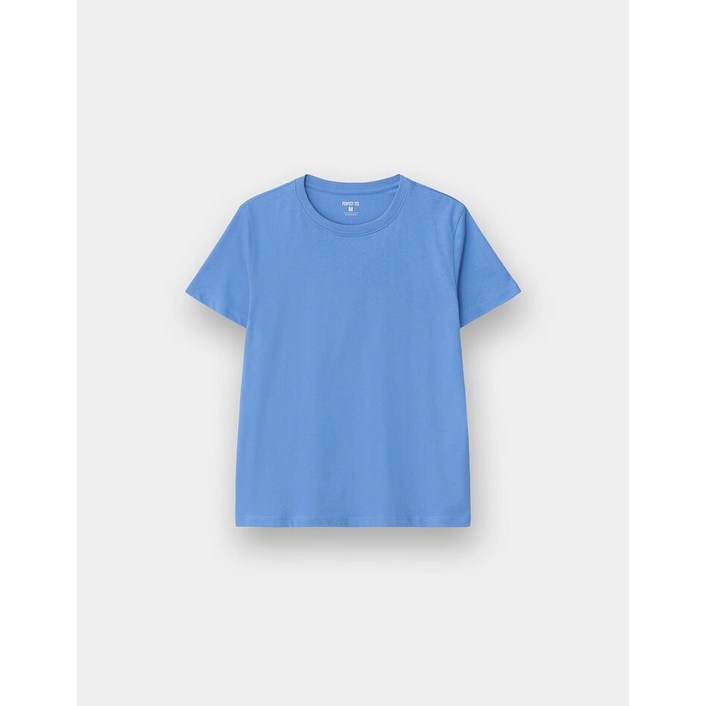 지오다노 여자 퍼팩트 크루넥 반팔티 32 6518