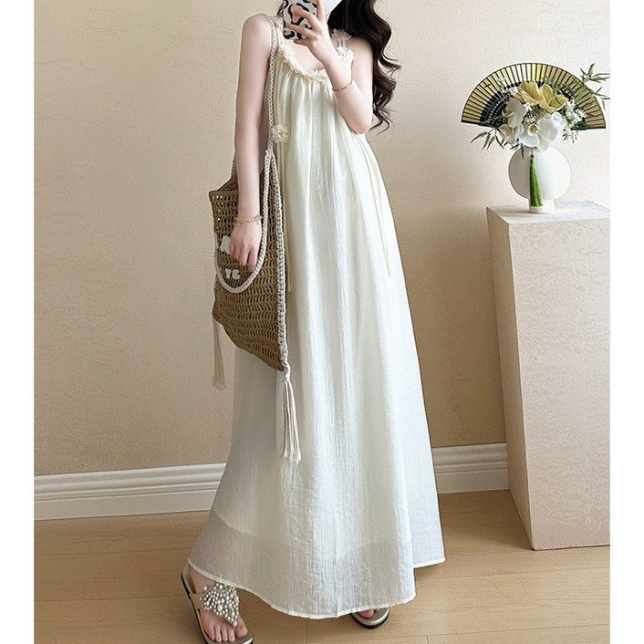 맘콩 임산부 끈원피스 플로렌원피스 하객룩 출근룩 빅사이즈