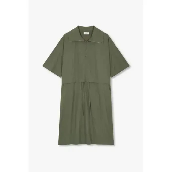 [STUDIO TOMBOY](_ 사우스시티)허리스트링하프집업원피스(9174241987)