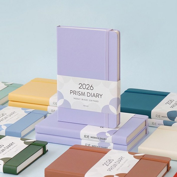 인디고 2026 프리즘 B6 위클리 다이어리 (날짜형 32절 주간), 포레스트