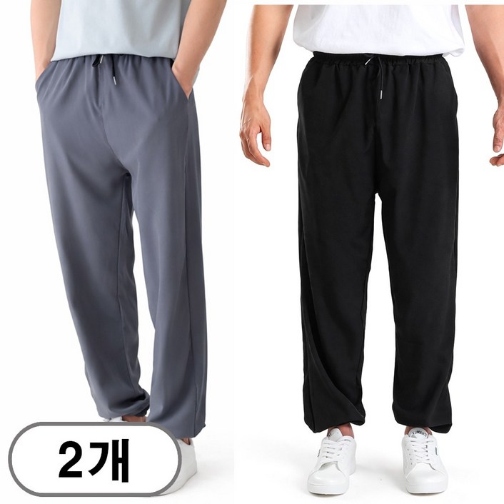 11 차쿠 남성 여름 바지 조거팬츠 여름 쿨바지 트레이닝팬츠