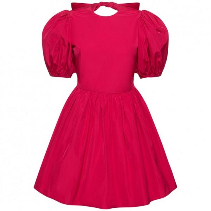 REDValentino Crisp taffeta 미니 원피스153071