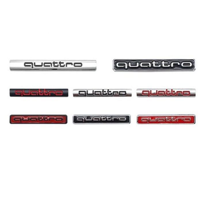 S11 아우디 콰트로 4륜 전용 엠블럼 스티커 뱃지호환 상품