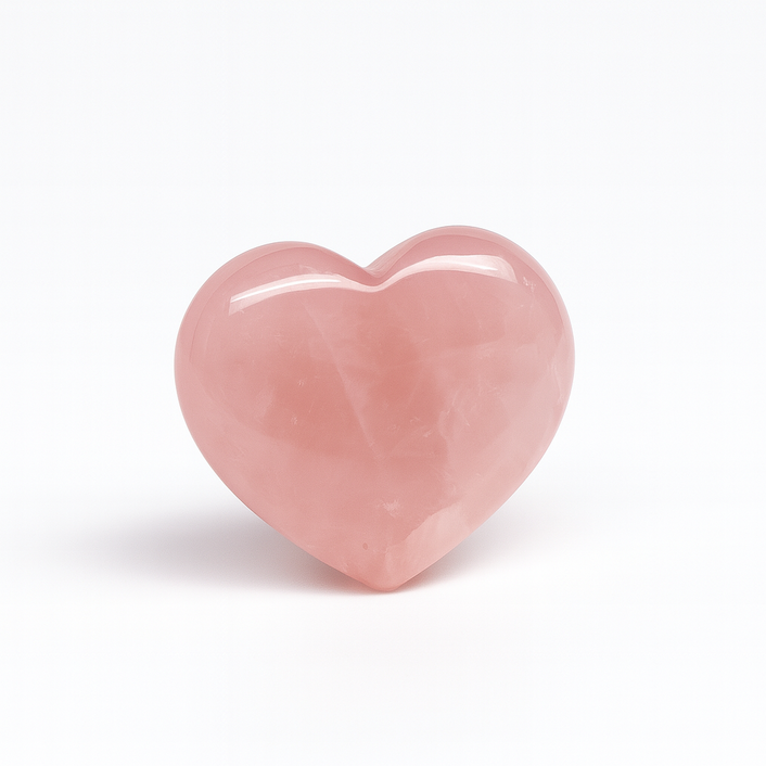 천연 로즈쿼츠 원석, 사랑의 석영 장미수정 파워스톤 4.5x4.5cm 5660g