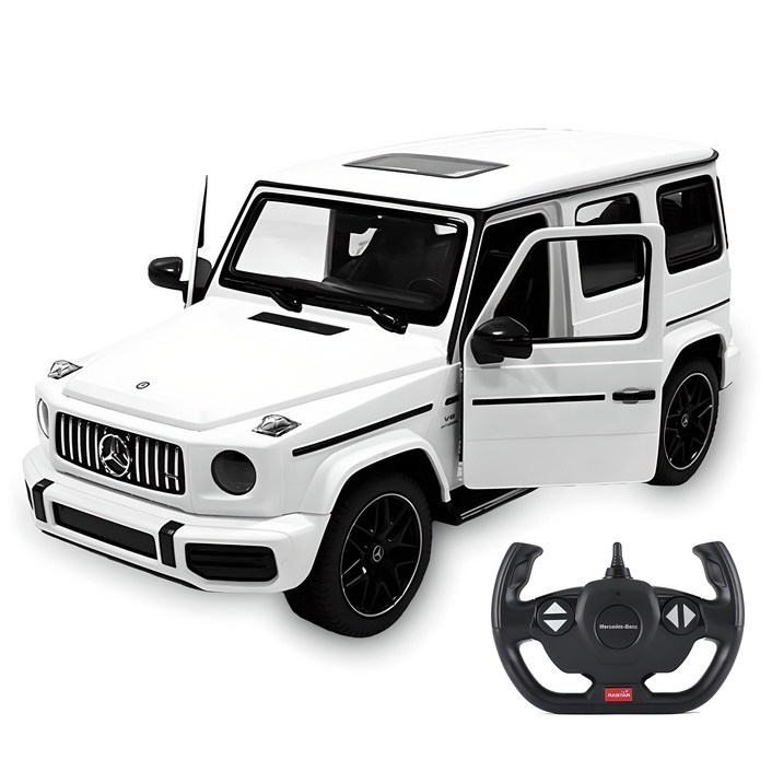 벤츠 지바겐 G63 AA타입 114 RC카, 화이트, 1개