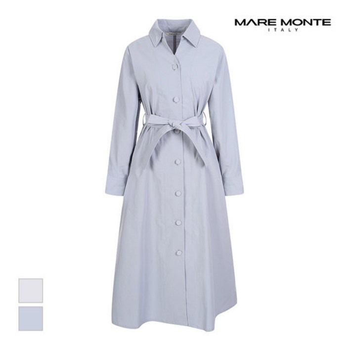 마레몬떼 트임카라 벨티드 원피스M232MOP04S0