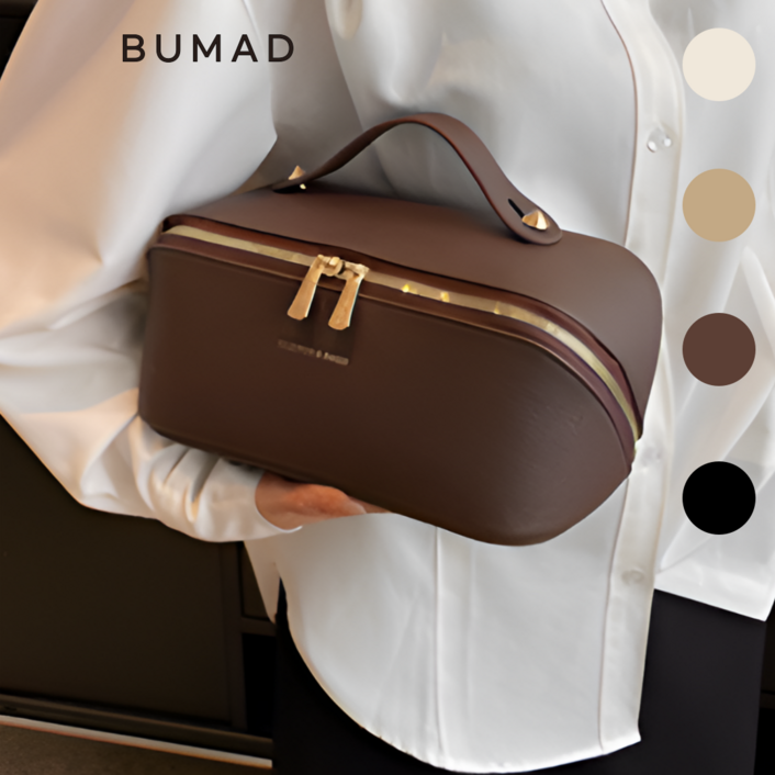 부마드 화장품파우치 대용량 여행용 메이크업 가방