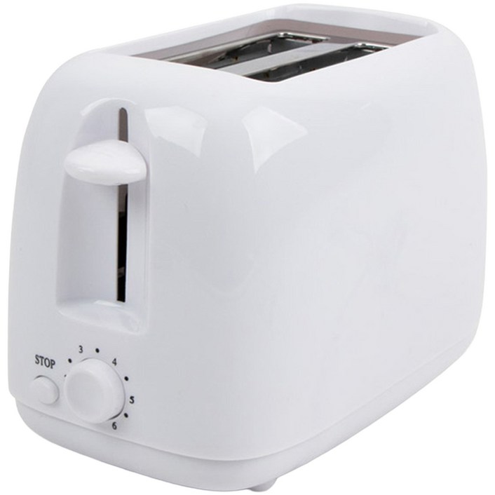 키친아트 넓은 투입구 팝업 토스터기 6단계 굽기조절, 화이트