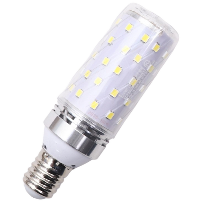 LONG e17 미니 콘램프 8W, 2개, 전구색