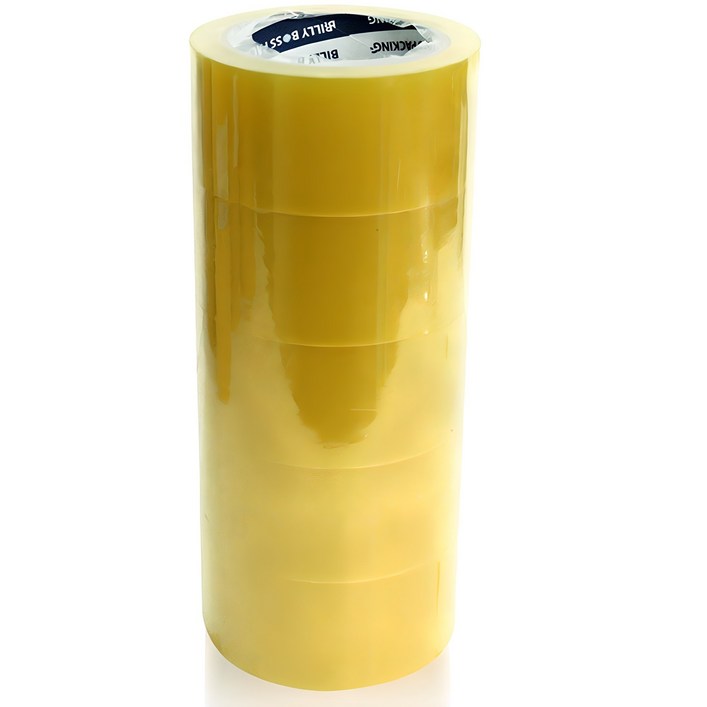 빅드림 THE 튼튼한 경포장용53MIC 박스테이프 48mm x 40m, 투명, 5개