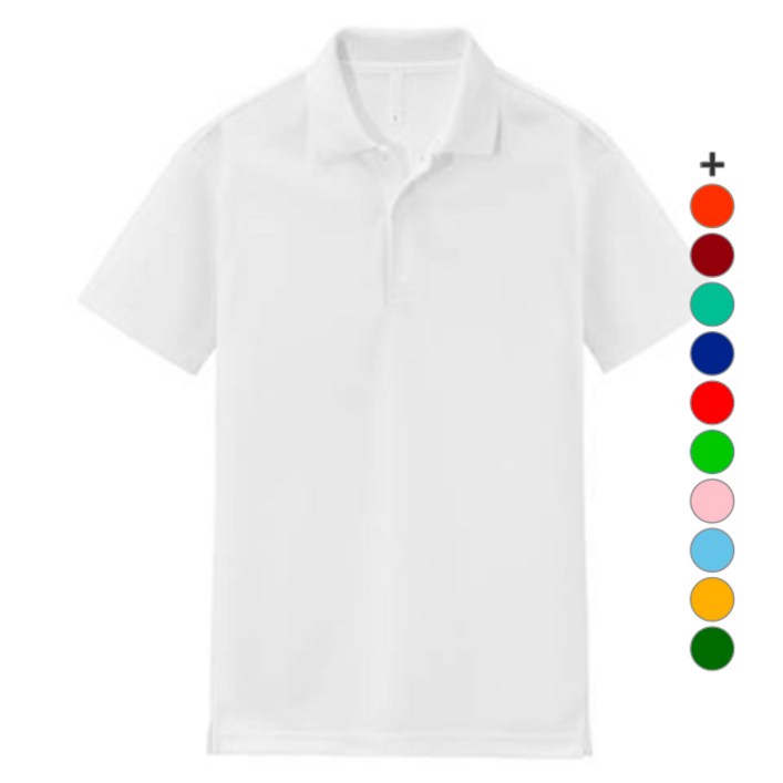 남녀공용 냉감 통기성 드라이쿨론 카라 반팔 티셔츠 MDBT124TS