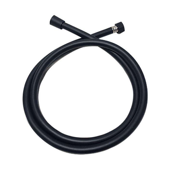 월드크린 물때방지 샤워호스 PVC, 1.5m, 블랙 월드크린 물때방지 샤워호스 PVC, 1.5m, 블랙