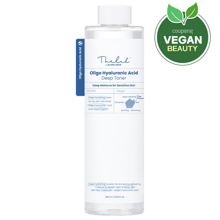 더랩바이블랑두 올리고 히알루론산 저분자 딥 토너 300ml, 300ml, 1개