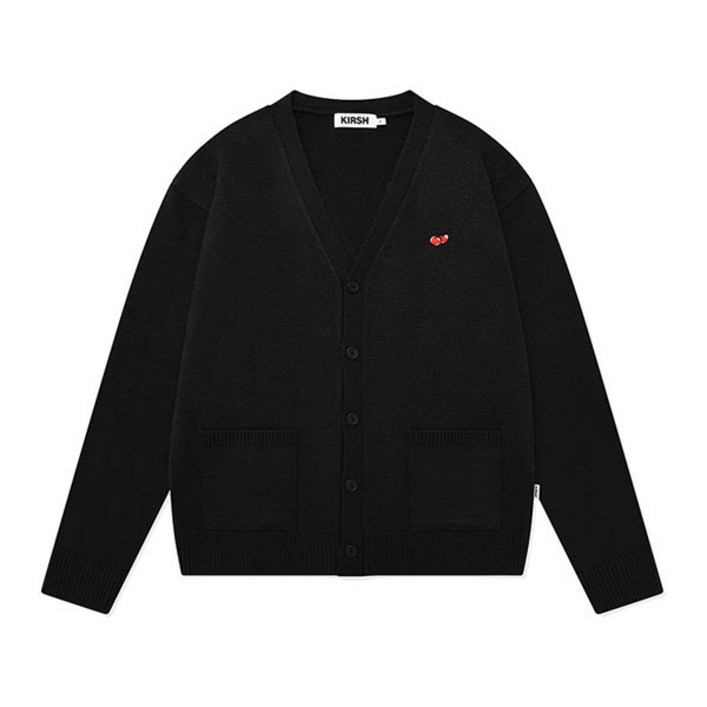 키르시 여성용 SMALL CHERRY V-NECK CARDIGAN KA