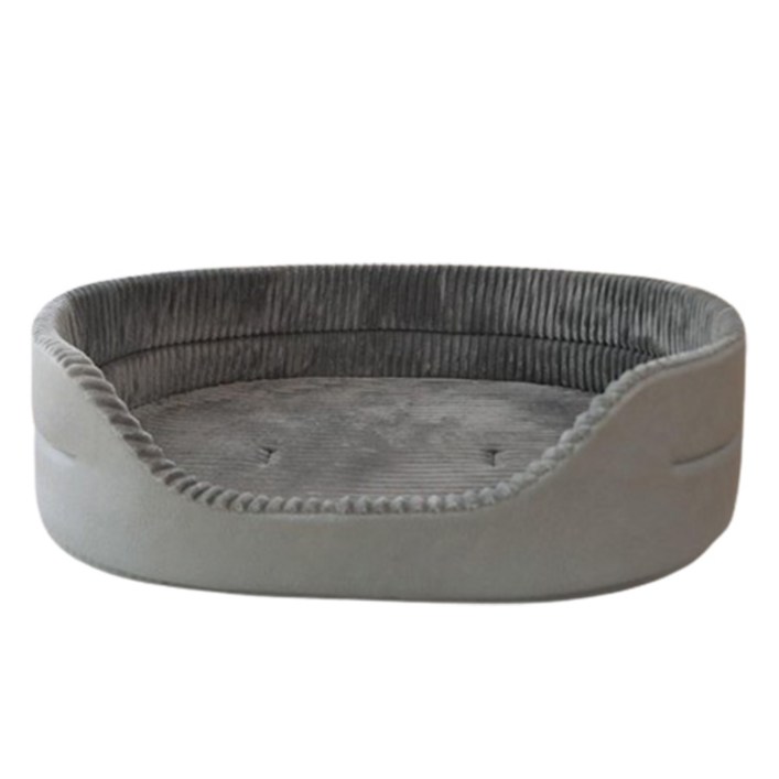 순잠 반려동물 노르딕 초대형 쿠션방석, 1개, 그레이