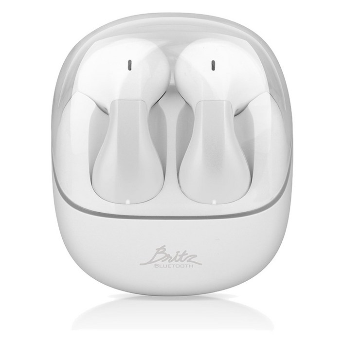 브리츠 UniPop3 블루투스 이어폰, UniPop3, 화이트