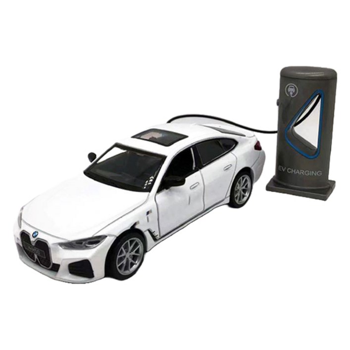 엠에스제트 BMW I4 M50 EV 전기차 시리즈 1 34 다이캐스팅 미니카