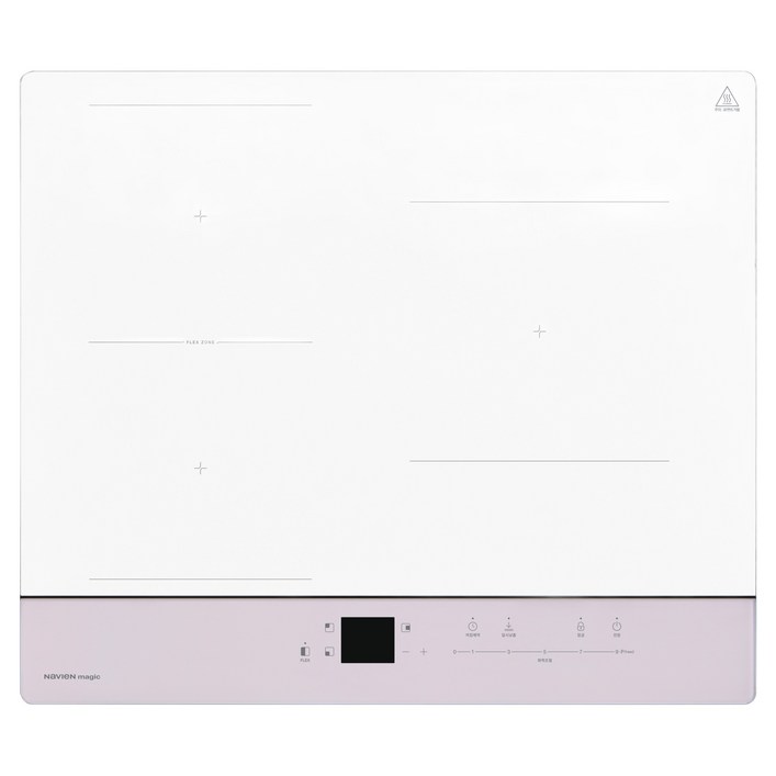 나비엔매직 인덕션 전기레인지 3구 화이트, 빌트인, ERI-3443AF