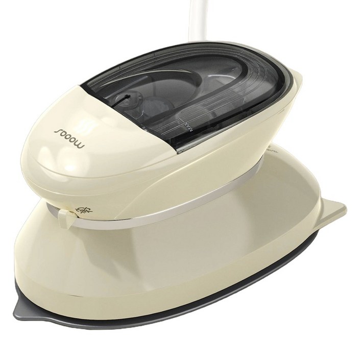 무아스 트래블 프리볼트 스팀다리미, MISM1, 크림