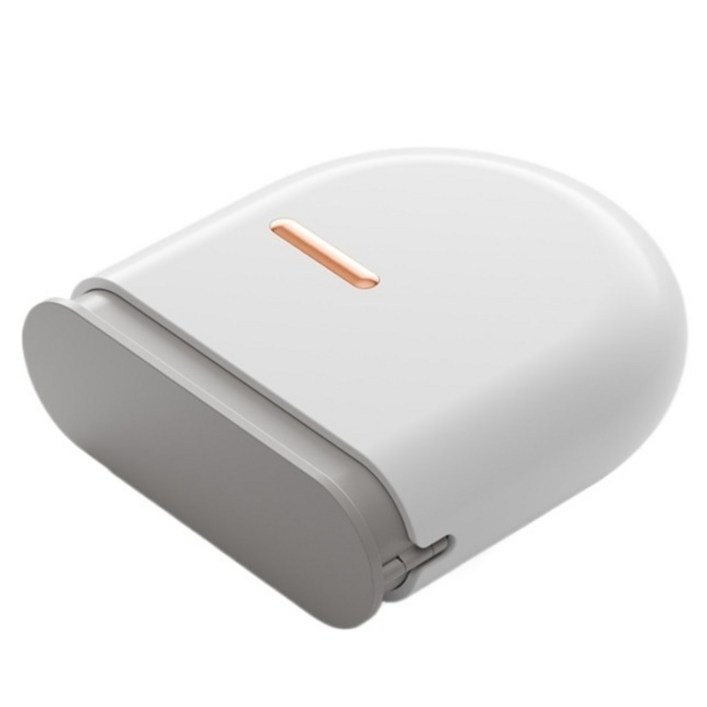 명가통상 심플 휴대용 교정기 틀니 보관함 화이트