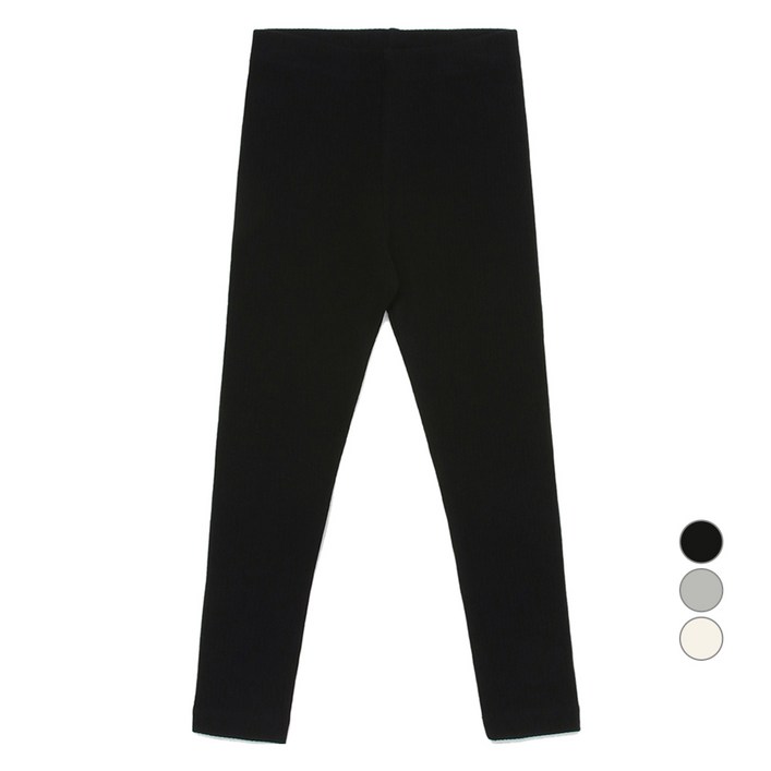 래핑차일드 여아용 골지 9부 레깅스