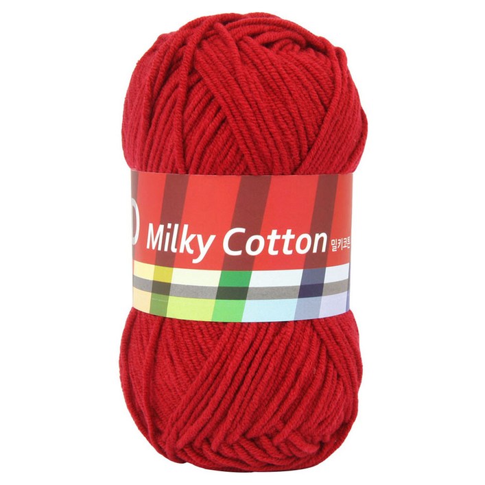 브랜드얀 밀키코튼 레드라벨 뜨개실