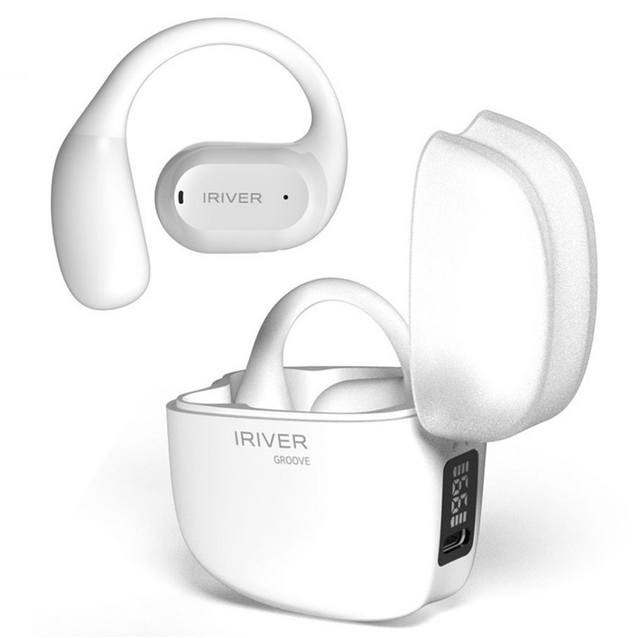아이리버 오픈핏 무선 5.3 C타입 블루투스 이어폰 귀걸이형 GROOVE