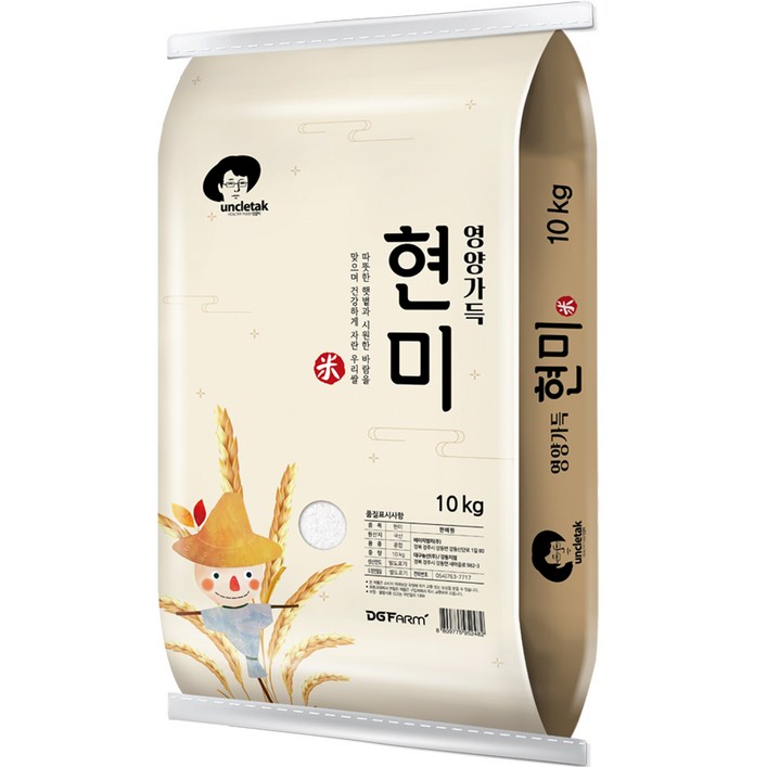 엉클탁 2023년산 햇곡 국산 현미, 10kg, 1개