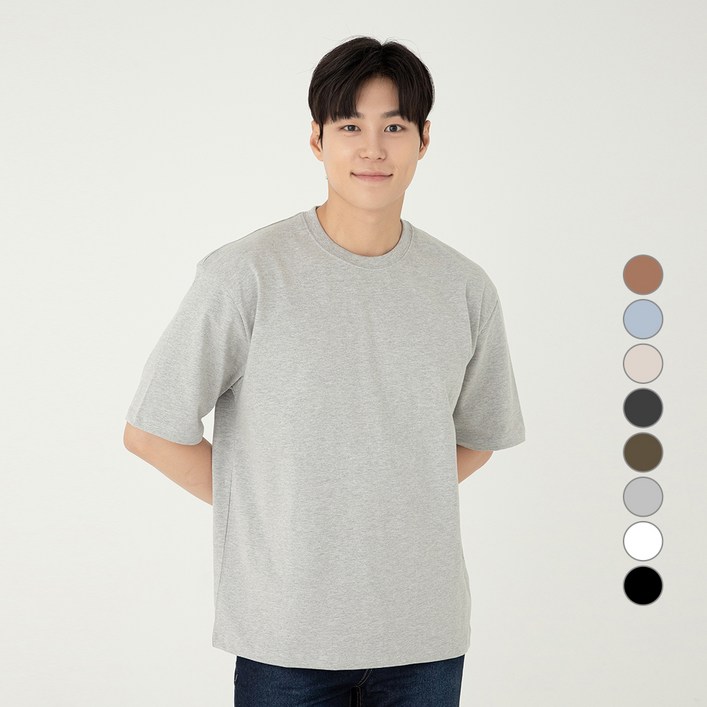 시티파이 릴렉스핏 라운드넥 16수 반팔 티셔츠 시티파이 릴렉스핏 라운드넥 16수 반팔 티셔츠