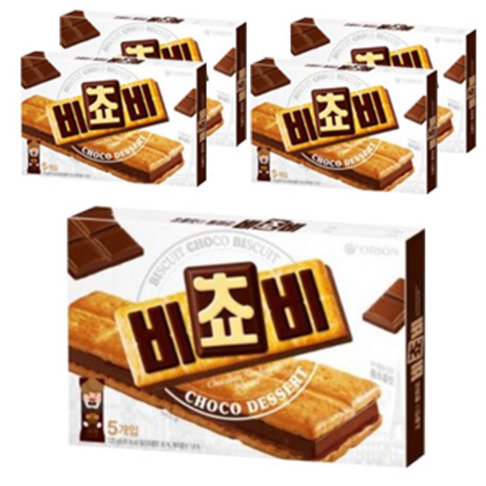 오리온 비쵸비 비스켓 5p