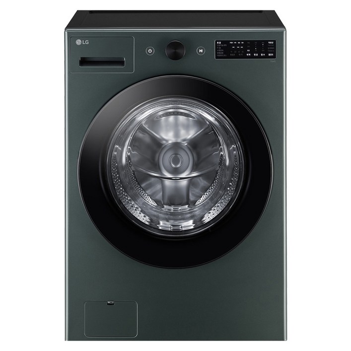 LG전자 트롬 오브제컬렉션 드럼세탁기 FG21GN 21kg 방문설치, FG21GN, 네이처 그린
