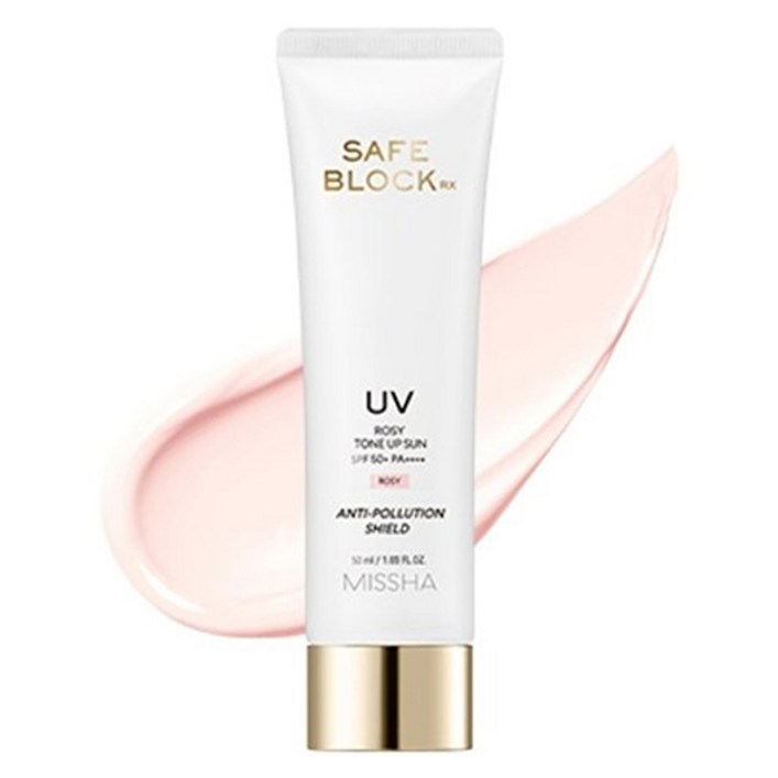 미샤 세이프블록 RX UV 로지 톤업 선크림 SPF50 PA, 50ml, 1개