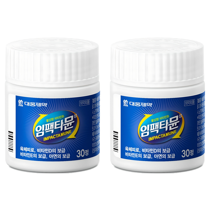 대웅제약 임팩타뮨 30p, 40g, 2개 대웅제약 임팩타뮨 30p, 40g, 2개