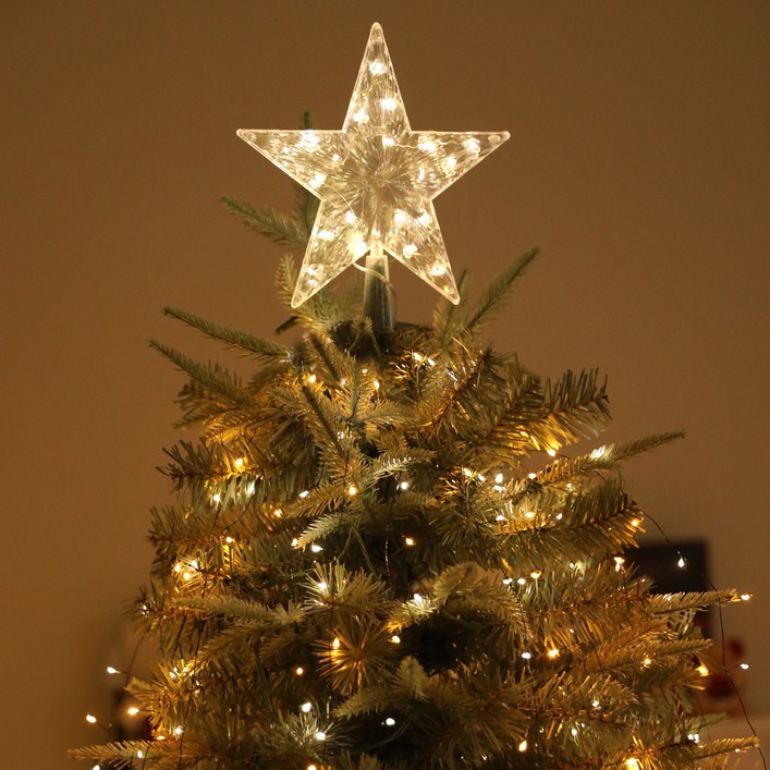 조아트 크리스마스트리  USB 드레스 15줄 지네전구 600구 세트