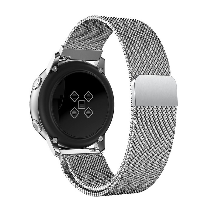 펜타오닉 갤럭시 스마트 워치 클래식 액티브 메탈 스트랩 20mm, SILVER 펜타오닉 갤럭시 스마트 워치 클래식 액티브 메탈 스트랩 20mm, SILVER