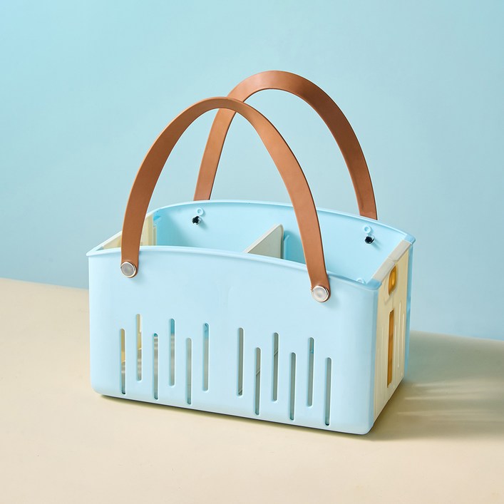 더자카 내추럴 무드 접이식 목욕바구니