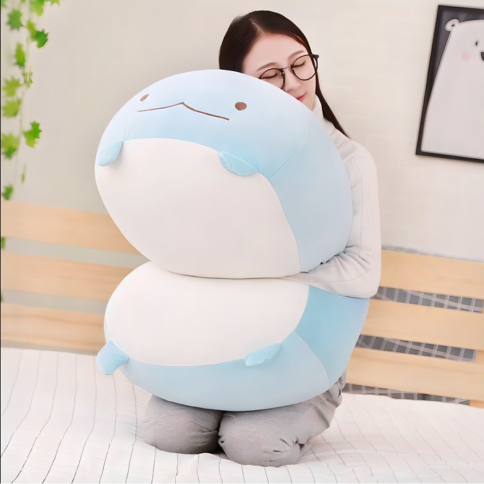 당일발송 대형 파란뚱이 모찌 대형인형 애착 안고자는 인형 바디필로우 당일발송 대형 파란뚱이 모찌 대형인형 애착 안고자는 인형 바디필로우