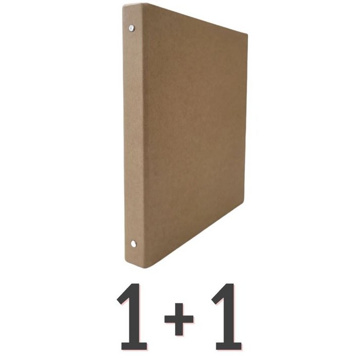 나구모 11 A4 바인더 3공보다 튼튼한 4공 D링 무지 파일, 세트