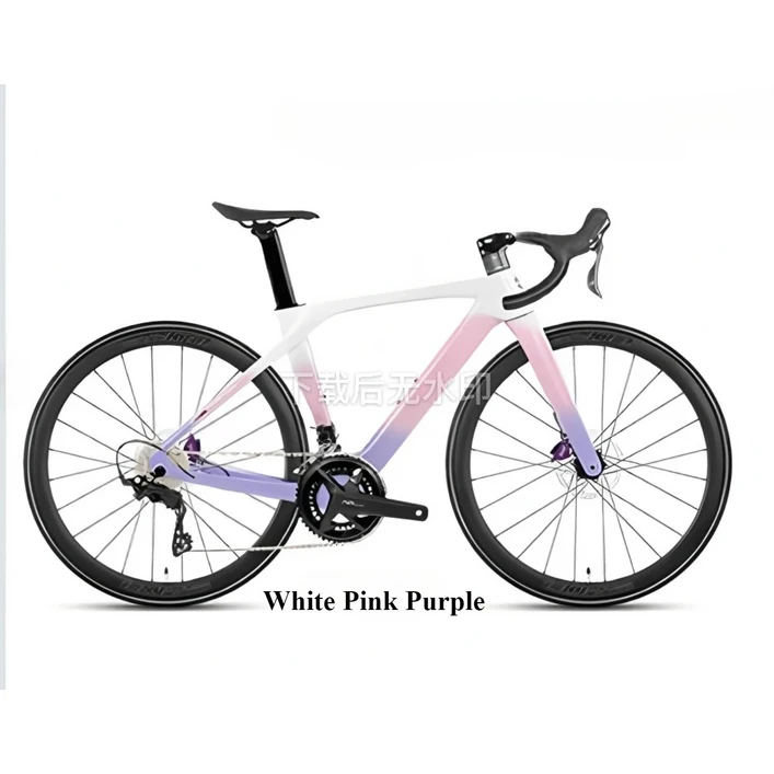 자전거 드롭 아웃트위터 2025 신형 T10pro2차 카본 파이버 로드 자전거 유압 디스크 브레이크, 남녀 적합