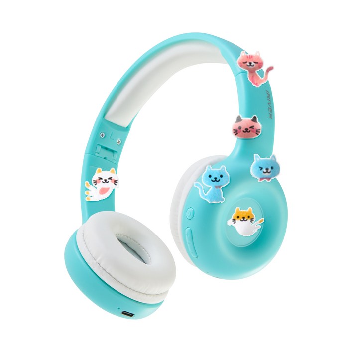 아이리버 무선 블루투스 어린이 키즈 헤드폰 IKHB700i 청력보호기능 어학용 영상시청 음악감상 기내용 유무선겸용 헤드셋