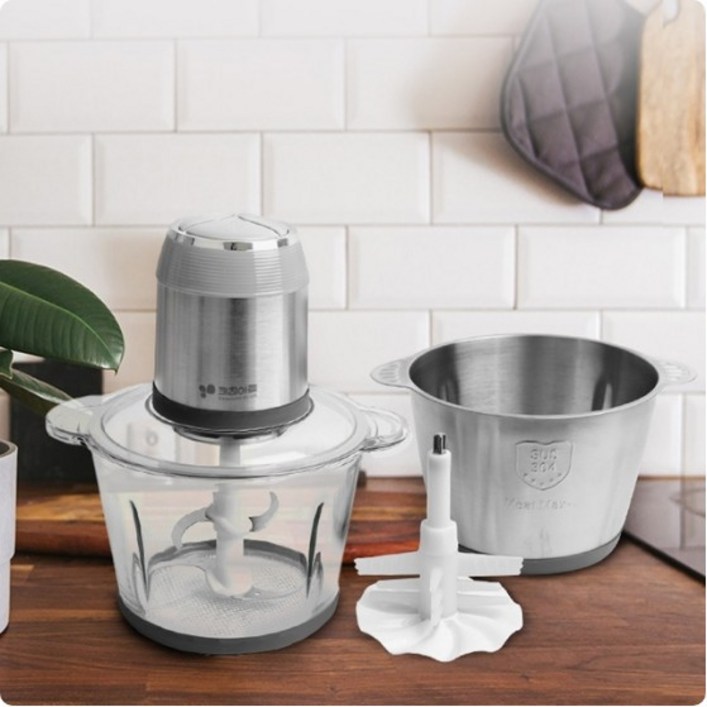 키친아트 2.5L 다용도 멀티 다지기 풀세트 KAM253NK, 혼합색상, 1세트