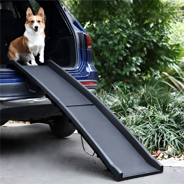 차량용 강아지 계단 접이식 대형견계단 논슬립 강아지발판 애완용 계단 애완용품, 1개
