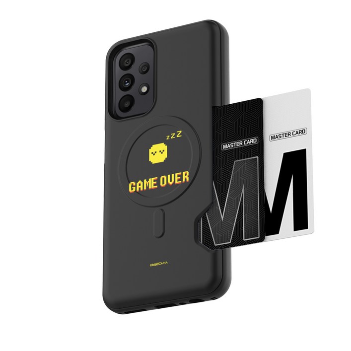 별다섯 자석 맥세이프 카드 케이스 2장 수납 타이니테일즈 게임오버